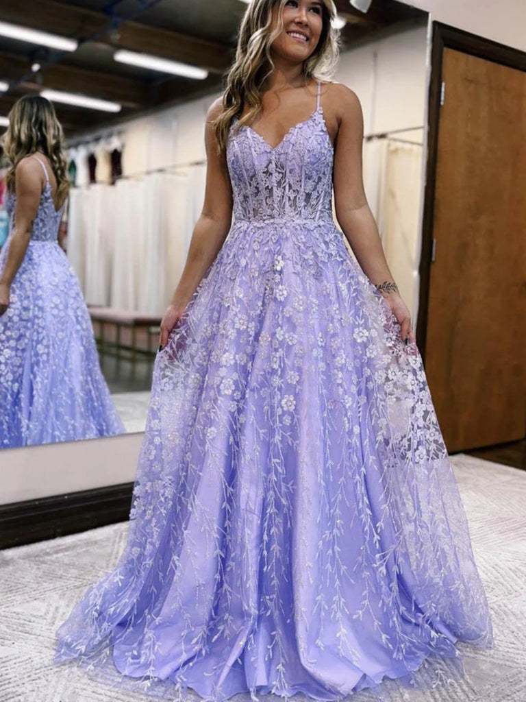 Prom Style Trends Purple Prom Dresses 2024 MyChicDress