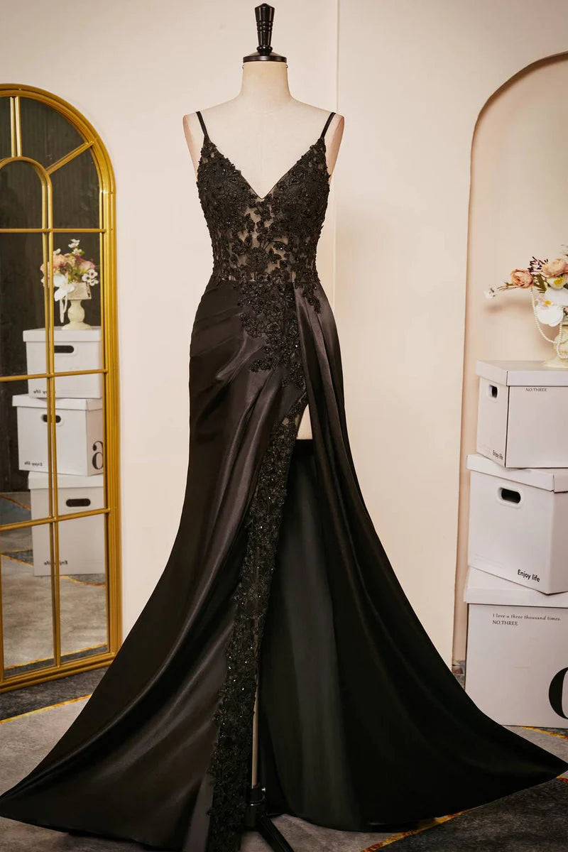 250 Best Black satin dress ideas in 2024