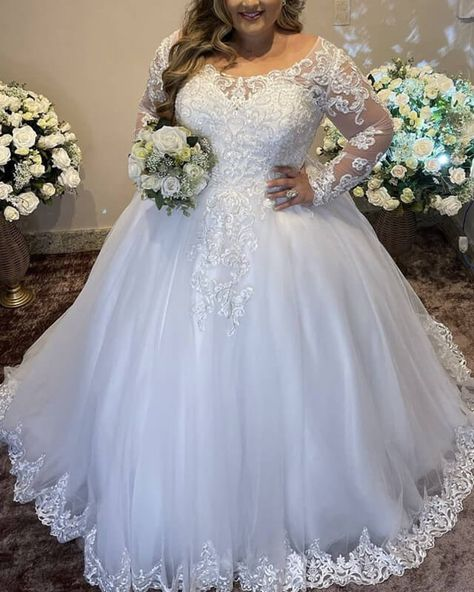 Top 6 Plus Size Wedding Dresses For Curvy Brides Mychicdress 