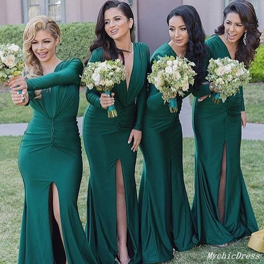 Cheap Green Bridesmaid Dresses Ideas