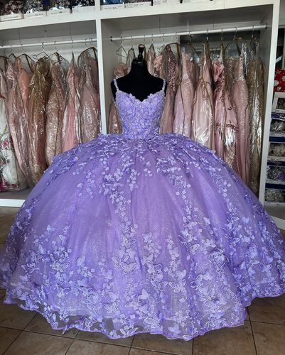 Why the Purple quinceanera dresses with butterflies is popular? MyChicDress