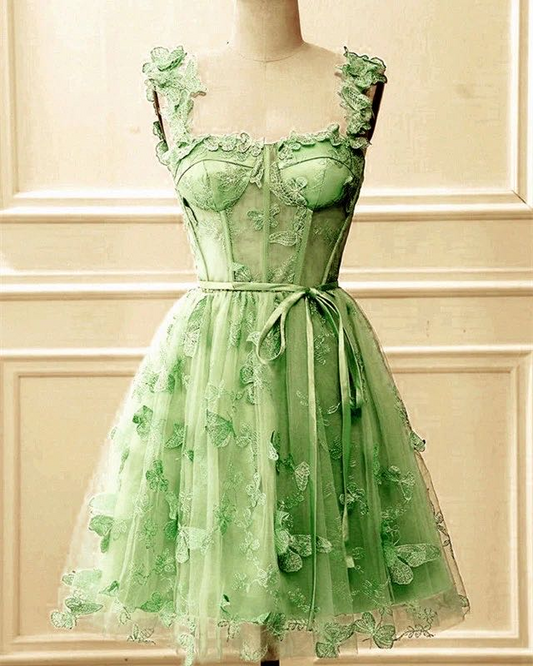 Green dama dresses best sale