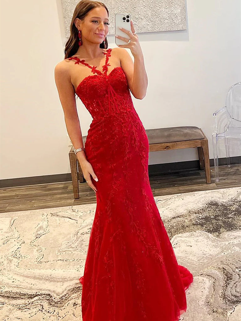 Red evening dresses uk on sale