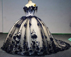 2025 New Off The Shoulder black Quinceanera Dress