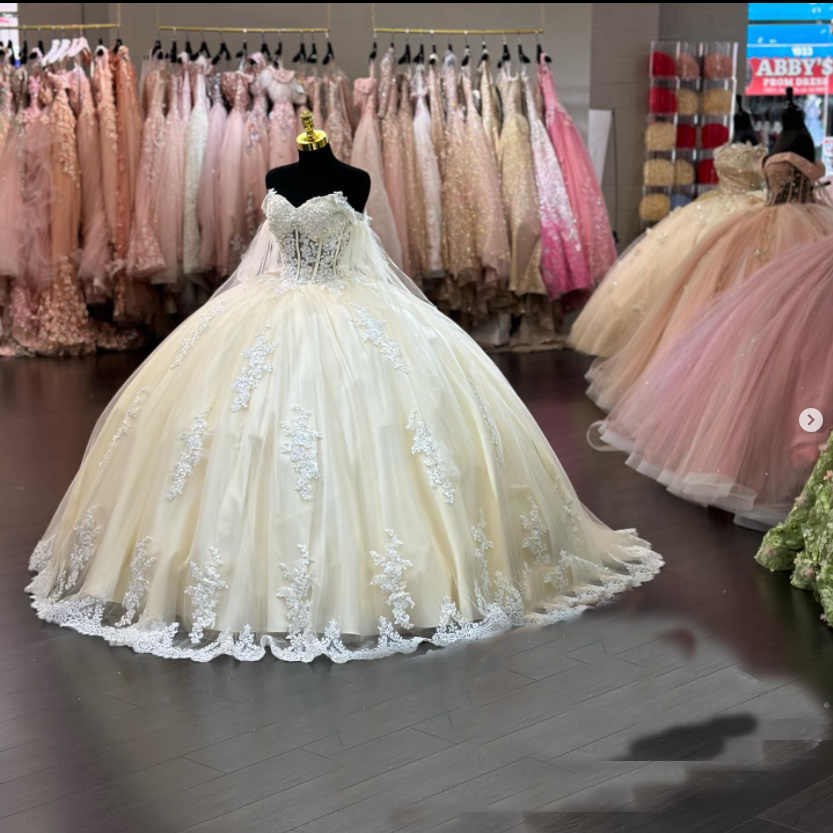 Princess Mint Green Quinceanera Dresses Lace 2024 Sweet 16 Birthday Party Dress MyChicDress