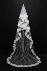 6 Styles Lace Wedding Veils Cheap Veil For Wedding Party MyChicDress