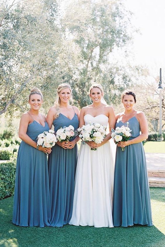 Cheap royal blue bridesmaid dresses on sale