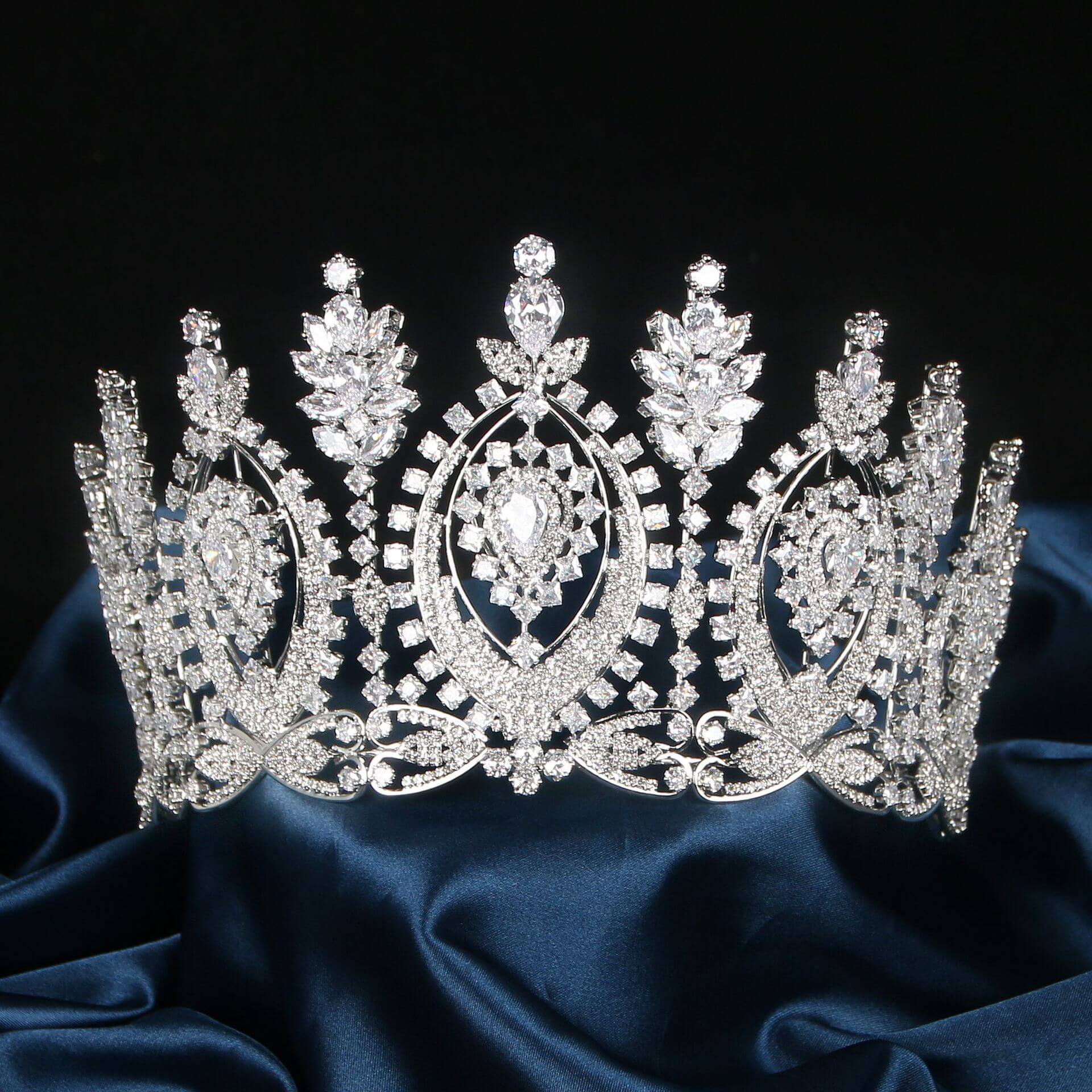 Gorgeous Rhinestone Tiaras Wedding Crowns Headwear Quinceanera Crown MyChicDress