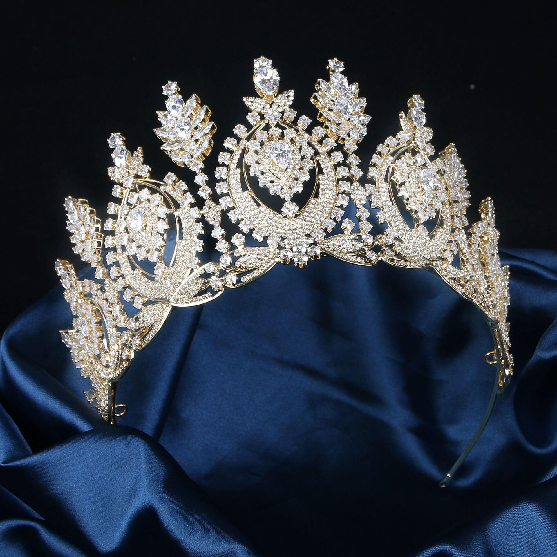 Gorgeous Rhinestone Tiaras Wedding Crowns Headwear Quinceanera Crown MyChicDress