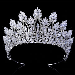 New Design Tiaras Bridal Wedding Crowns Classic Quince Crowns MyChicDress