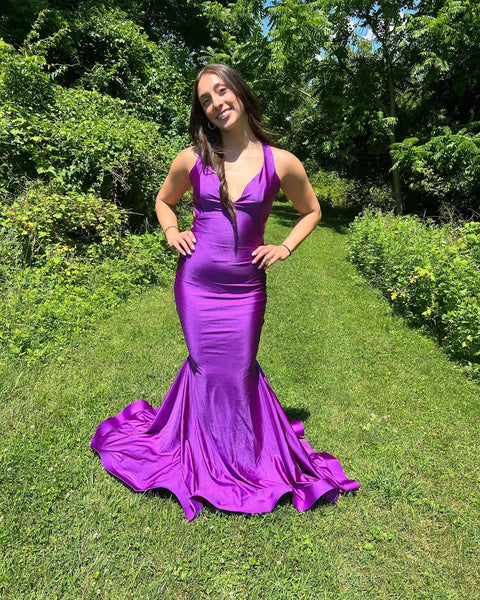 213 selling Sexy Black and Purple Dress